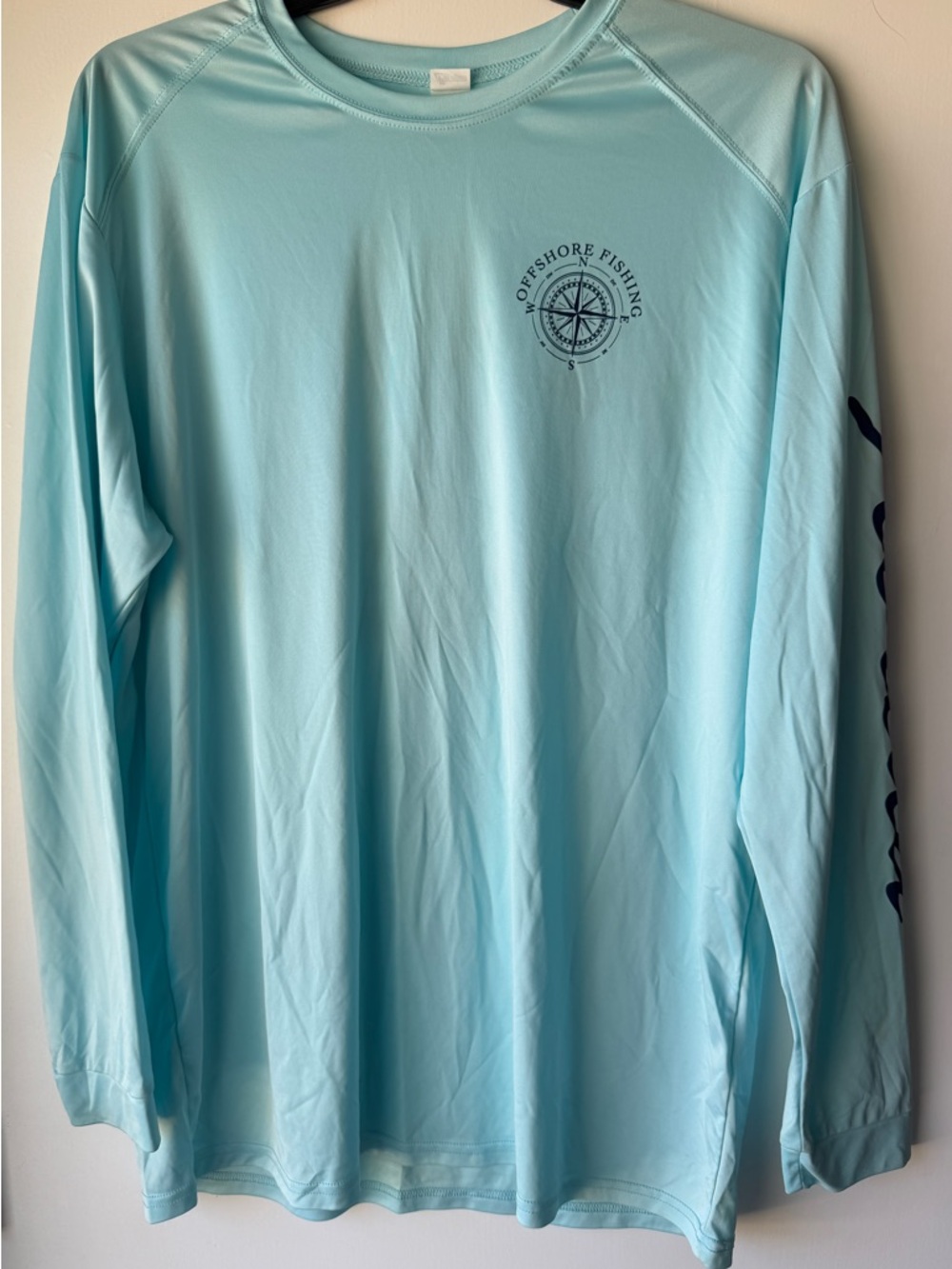 Light Blue UPF 50+ Sun Protection Tee